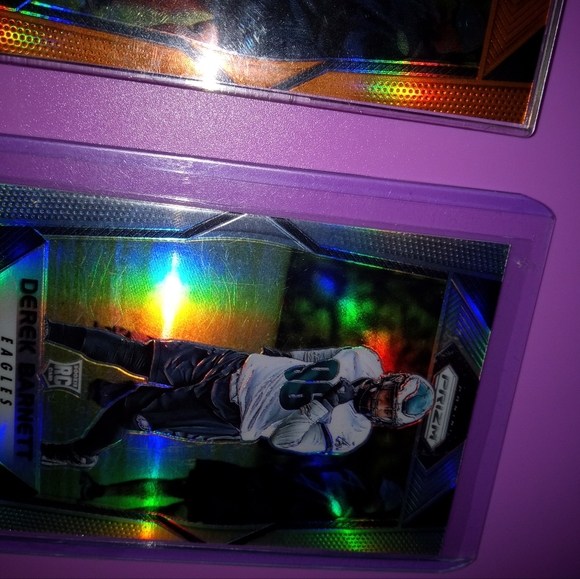 2017 prizm rookies of Derrick Barnnett - Picture 5 of 8